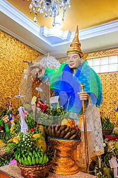 Ã Â¸ÂºBo Bo Gyi at Bo Ta Tuang Paya temple, Myanmar photo